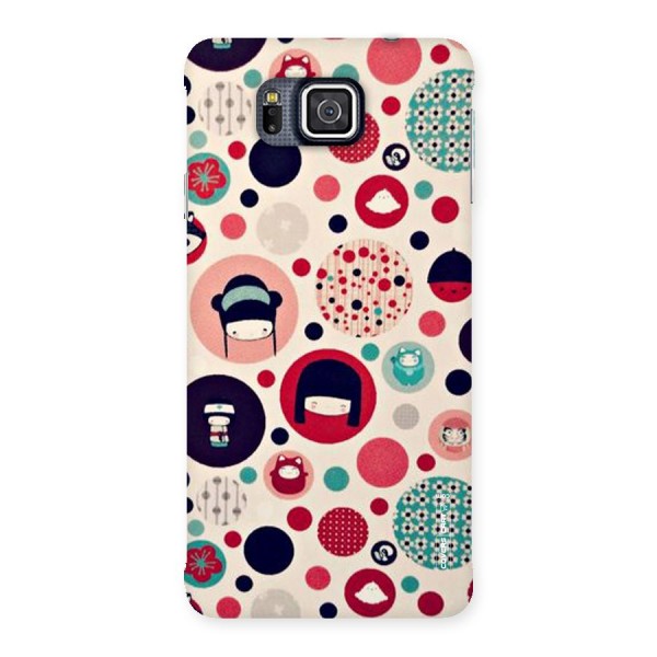 Quirky Back Case for Galaxy Alpha