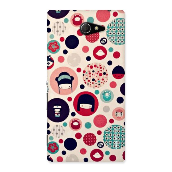 Quirky Back Case for Sony Xperia M2