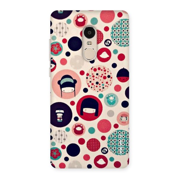 Quirky Back Case for Xiaomi Redmi Note 4