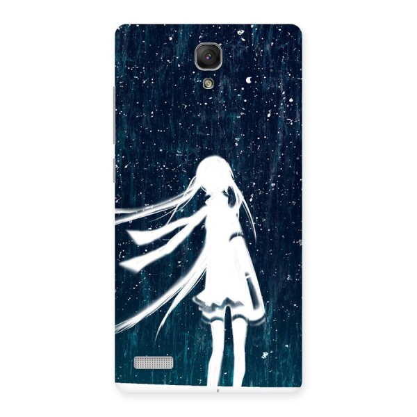 Rain White Girl Back Case for Redmi Note