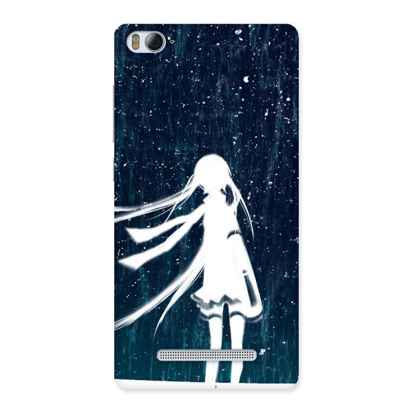 Rain White Girl Back Case for Xiaomi Mi4i