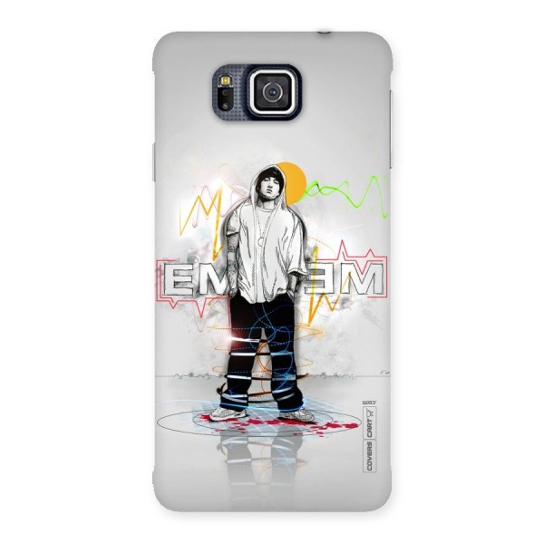 Rap King Eminem Back Case for Galaxy Alpha