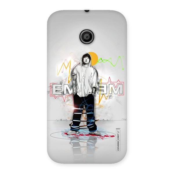 Rap King Eminem Back Case for Moto E