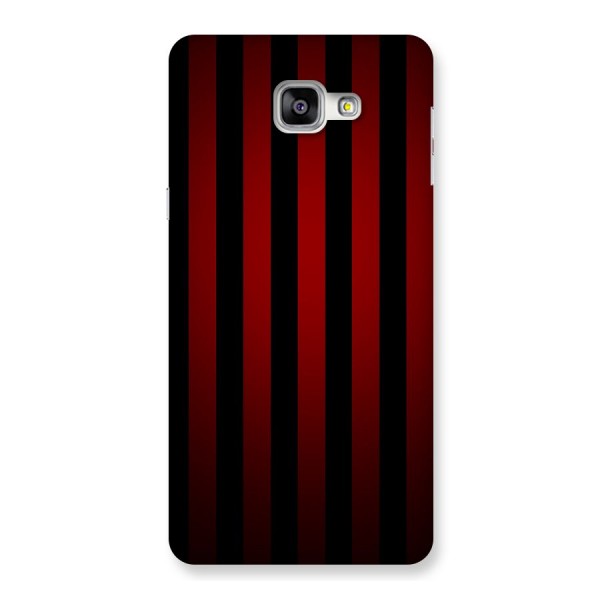 Red Black Stripes Back Case for Galaxy A9