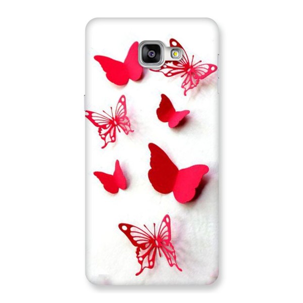 Red Butterflies Back Case for Galaxy A9