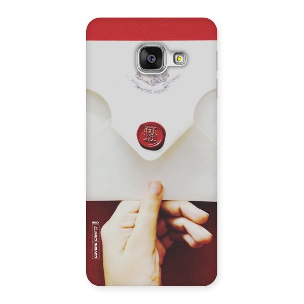 Red Envelope Back Case for Galaxy A3 2016