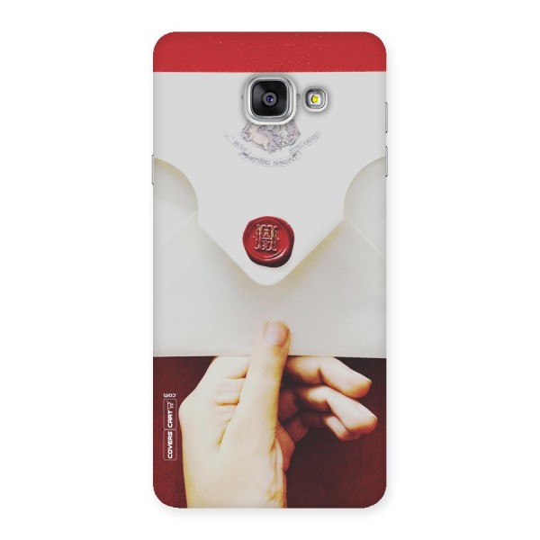 Red Envelope Back Case for Galaxy A7 2016