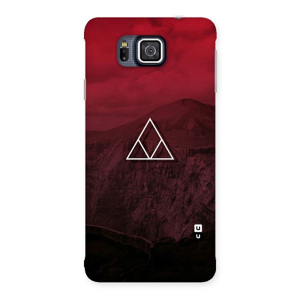 Red Hills Back Case for Galaxy Alpha