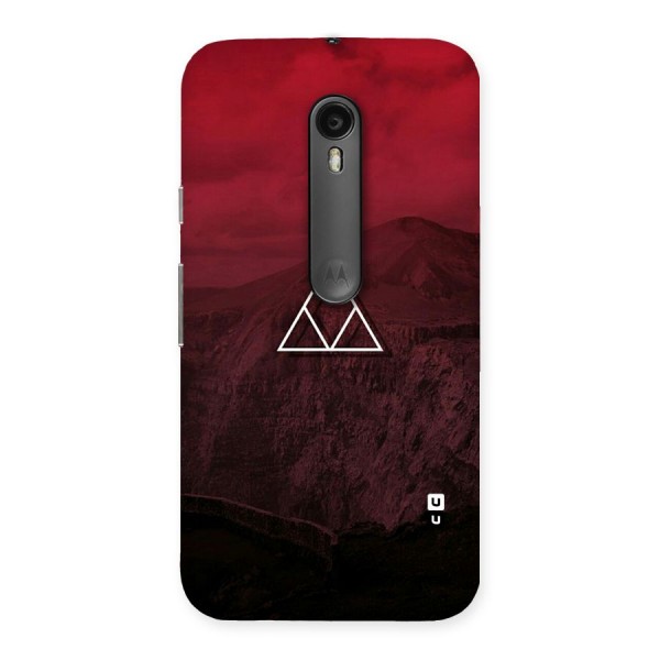 Red Hills Back Case for Moto G3