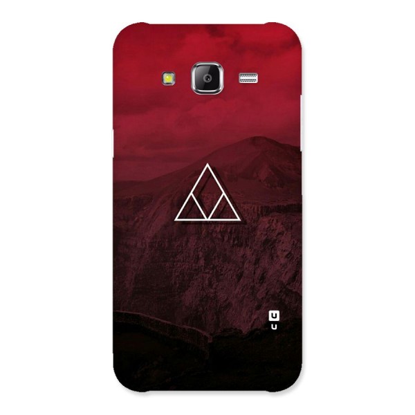 Red Hills Back Case for Samsung Galaxy J5