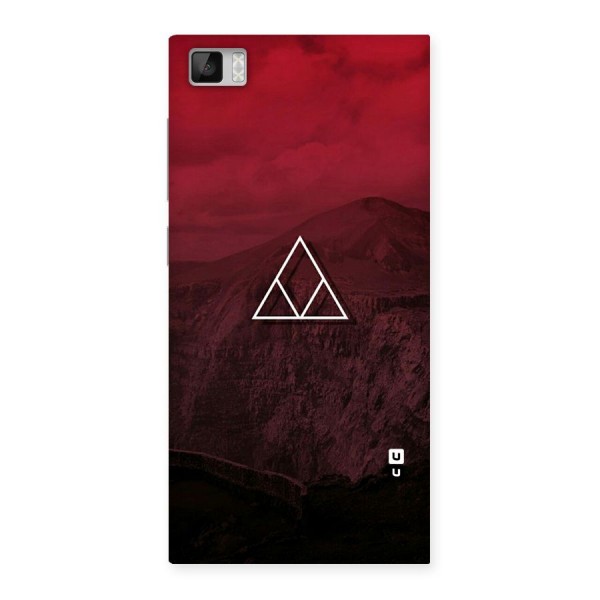 Red Hills Back Case for Xiaomi Mi3