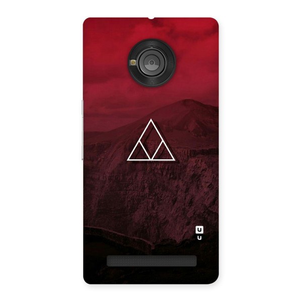 Red Hills Back Case for Yu Yuphoria