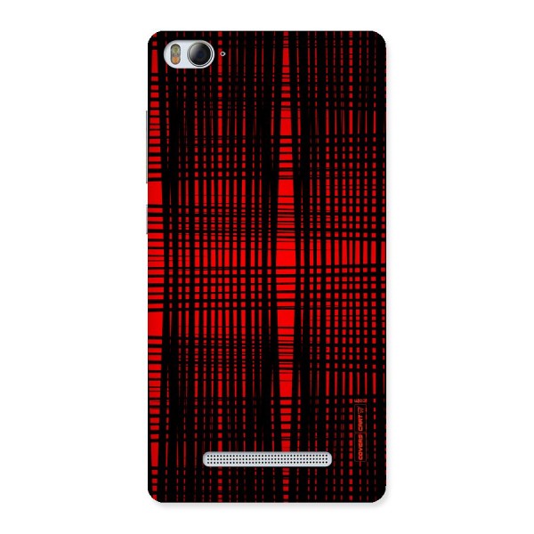 Red Net Design Back Case for Xiaomi Mi4i