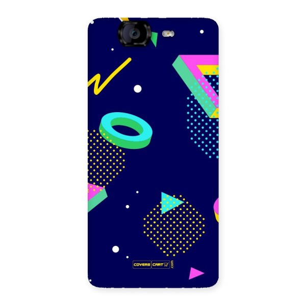 Retro Abstract Back Case for Canvas Knight A350