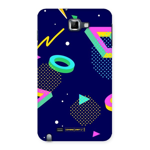 Retro Abstract Back Case for Galaxy Note