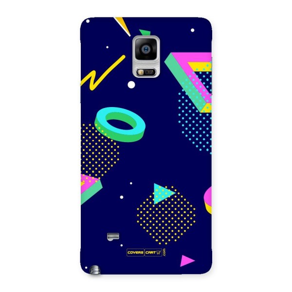 Retro Abstract Back Case for Galaxy Note 4