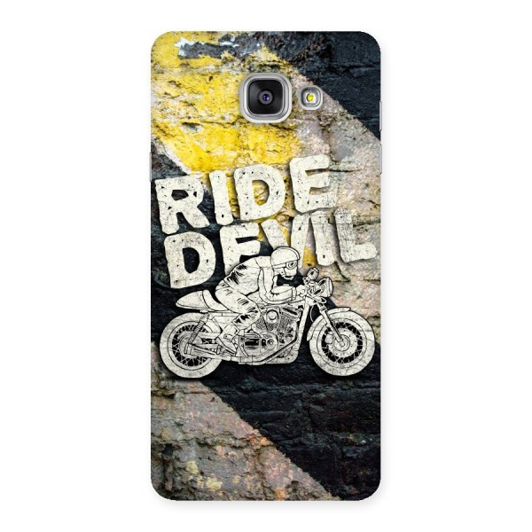 Ride Devil Back Case for Galaxy A7 2016