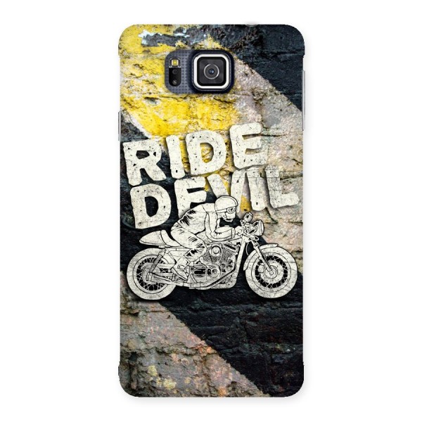 Ride Devil Back Case for Galaxy Alpha