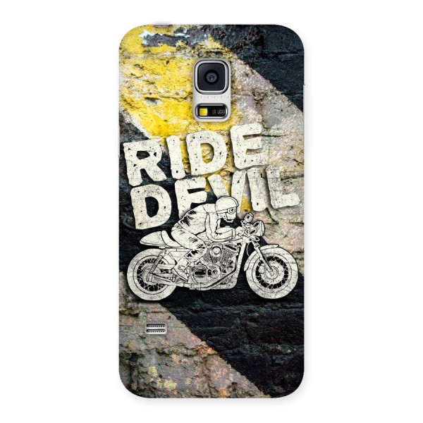 Ride Devil Back Case for Galaxy S5 Mini