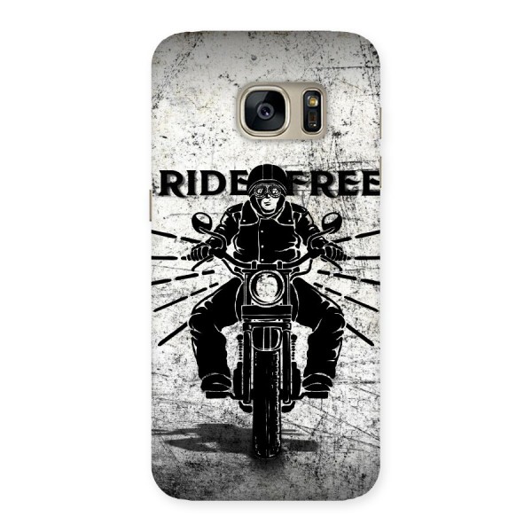 Ride Free Back Case for Galaxy S7