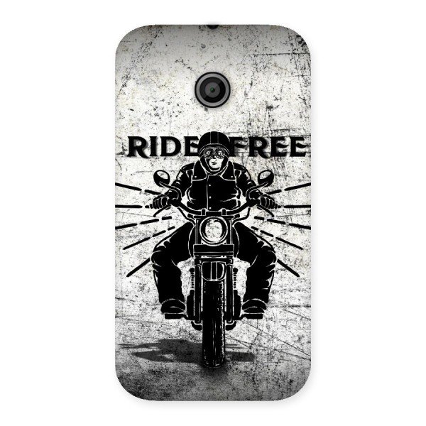 Ride Free Back Case for Moto E