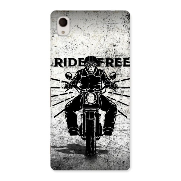 Ride Free Back Case for Xperia M4 Aqua