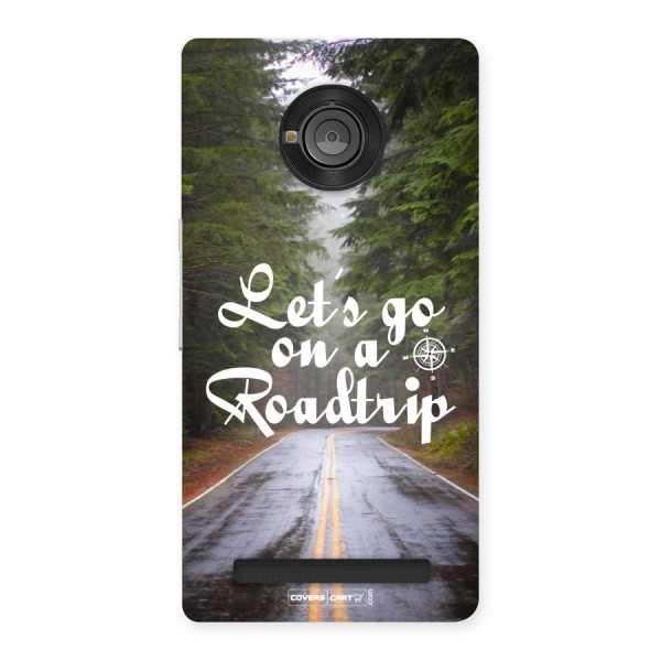 Lets go on a Roadtrip Back Case for Yu Yuphoria