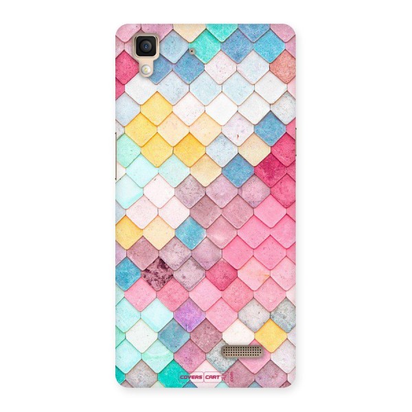 Rocks Pattern Design Back Case for Oppo R7