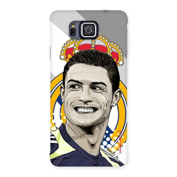 Ronaldo Madrid King Back Case for Galaxy Alpha