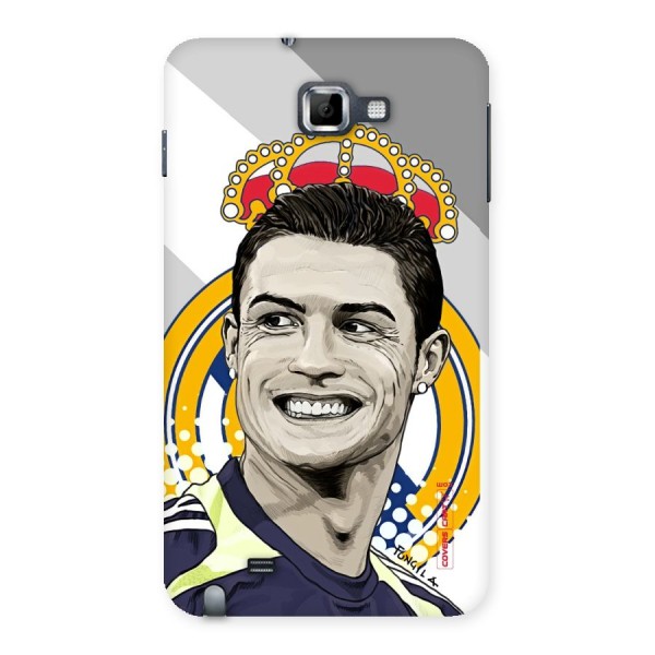 Ronaldo Madrid King Back Case for Galaxy Note