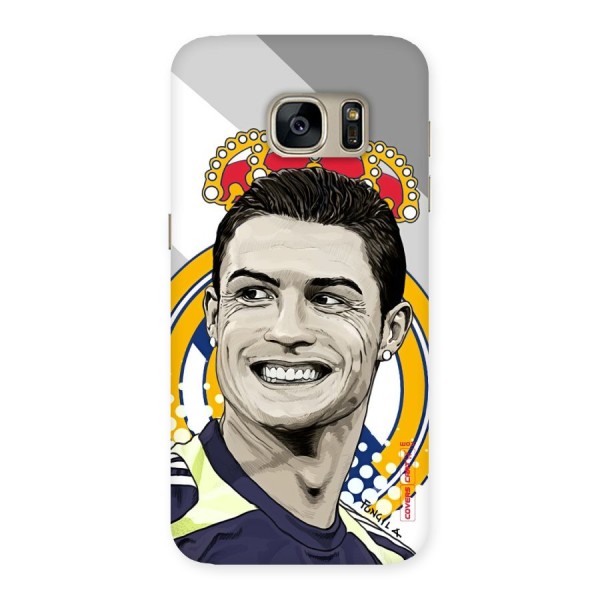 Ronaldo Madrid King Back Case for Galaxy S7