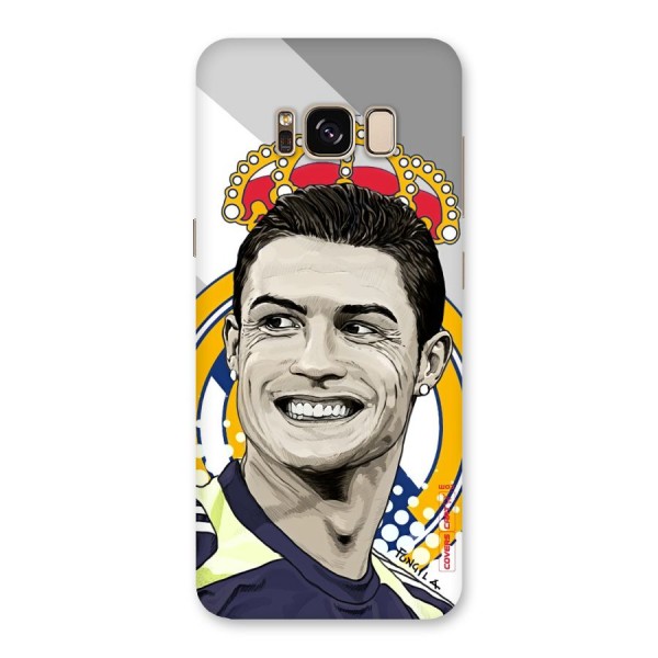 Ronaldo Madrid King Back Case for Galaxy S8