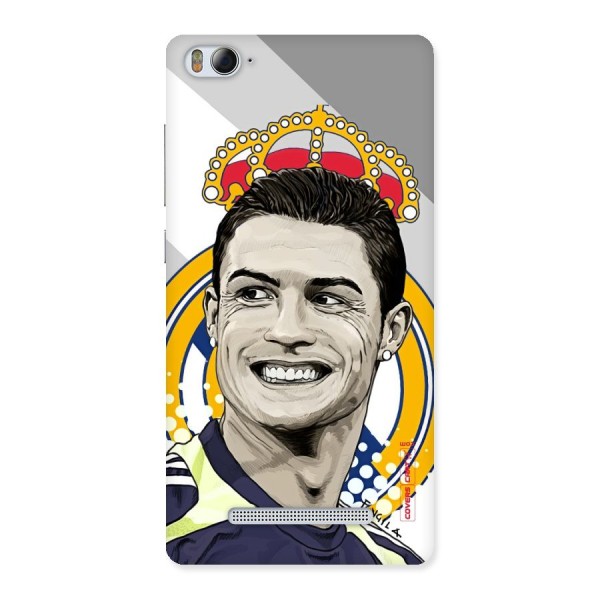 Ronaldo Madrid King Back Case for Xiaomi Mi4i