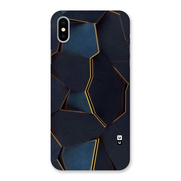 Royal Abstract Back Case for iPhone X