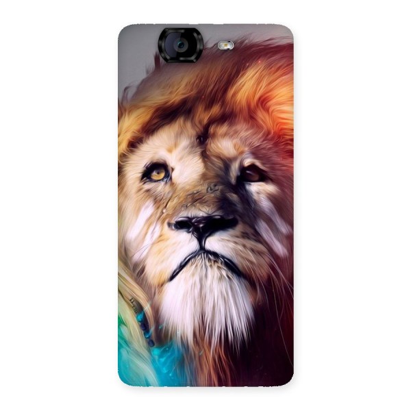 Royal Lion Back Case for Canvas Knight A350