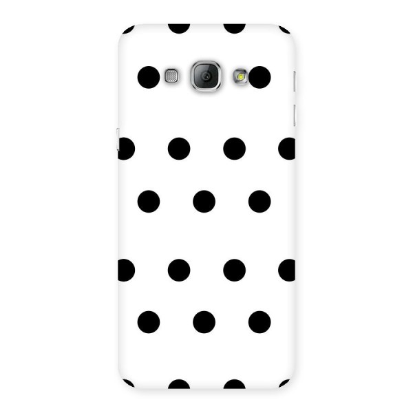 Royal Polka Dots Back Case for Galaxy A8