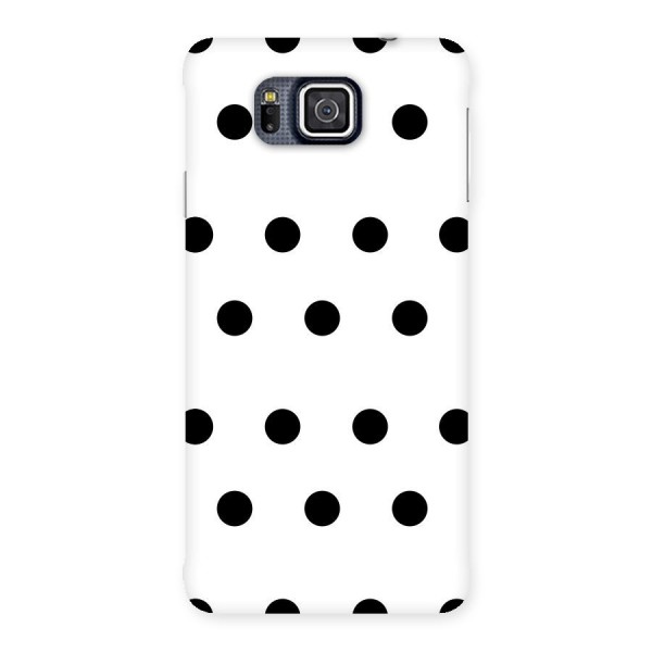 Royal Polka Dots Back Case for Galaxy Alpha