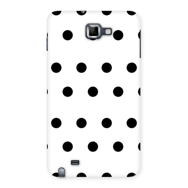 Royal Polka Dots Back Case for Galaxy Note