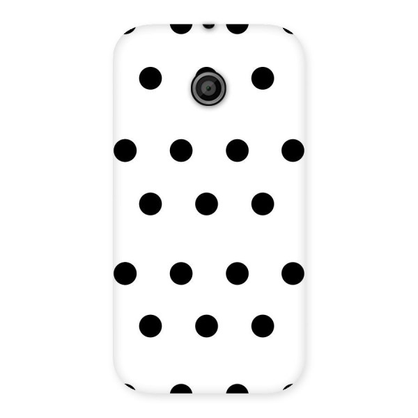 Royal Polka Dots Back Case for Moto E