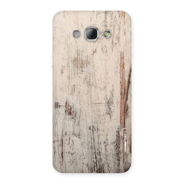 Rugged Wooden Texture Back Case for Galaxy A8