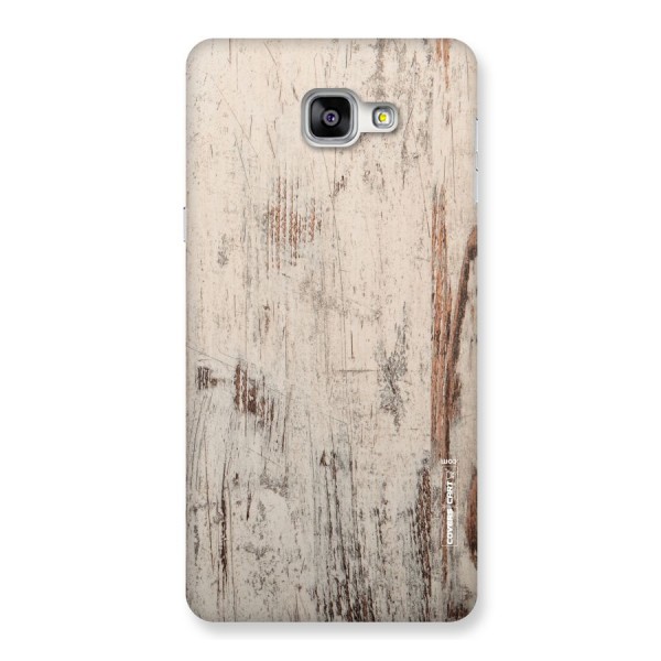 Rugged Wooden Texture Back Case for Galaxy A9