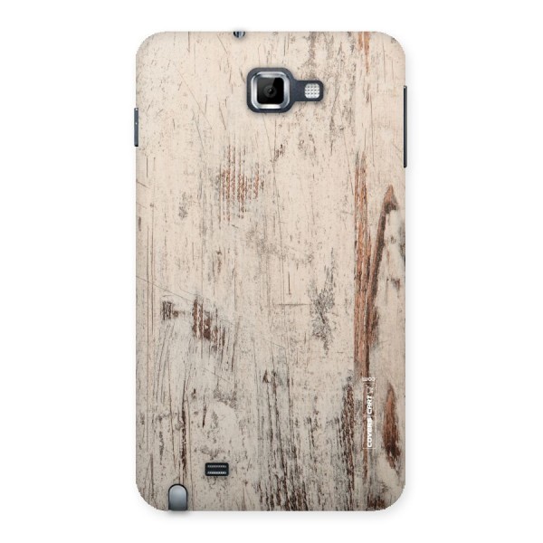 Rugged Wooden Texture Back Case for Galaxy Note