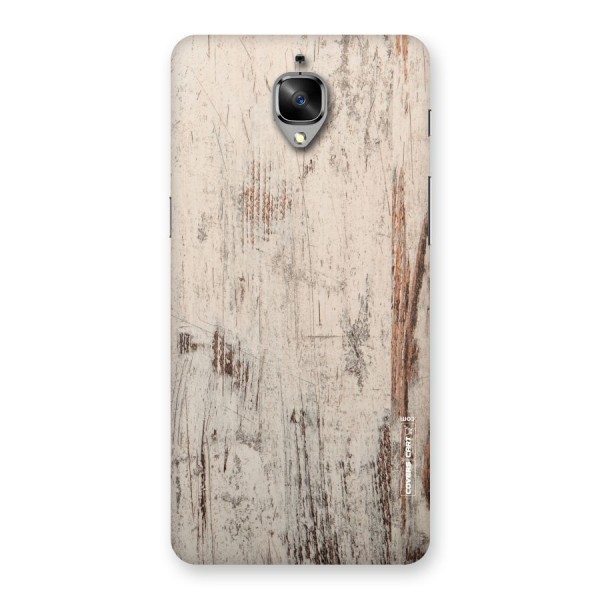 Rugged Wooden Texture Back Case for OnePlus 3