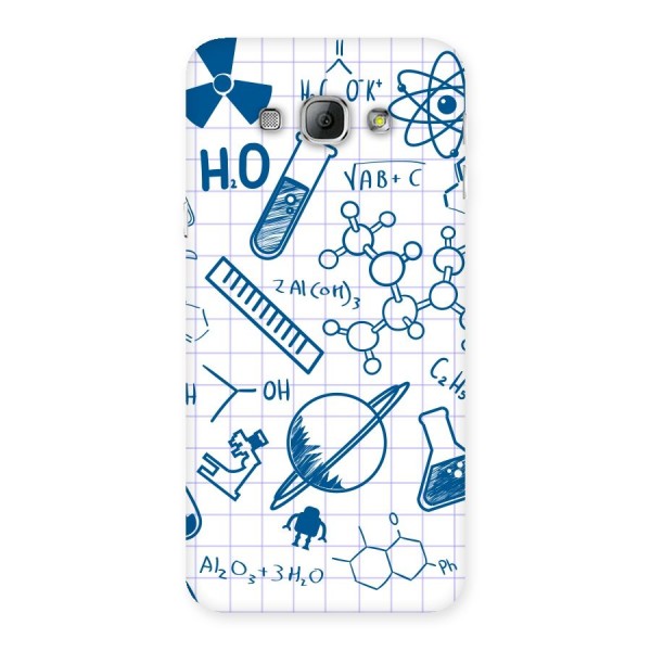 Science Notebook Back Case for Galaxy A8