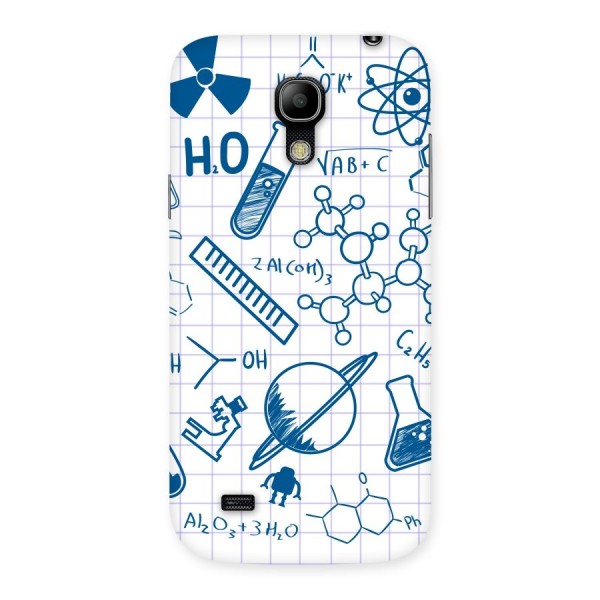 Science Notebook Back Case for Galaxy S4 Mini