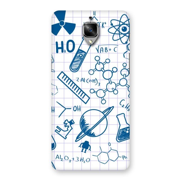 Science Notebook Back Case for OnePlus 3T