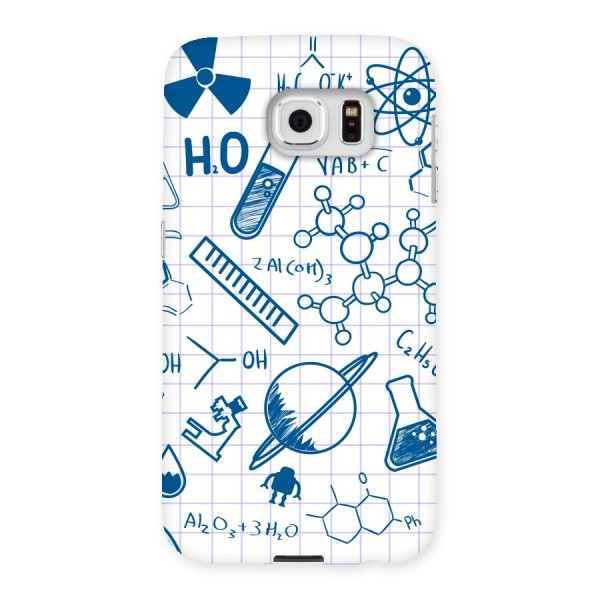 Science Notebook Back Case for Samsung Galaxy S6