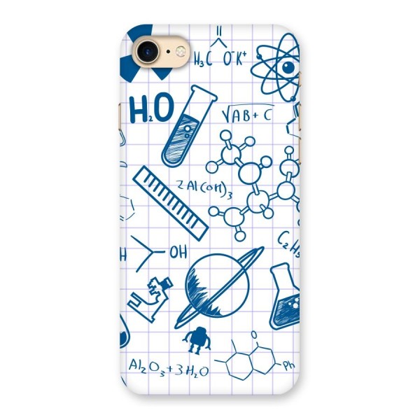 Science Notebook Back Case for iPhone 7