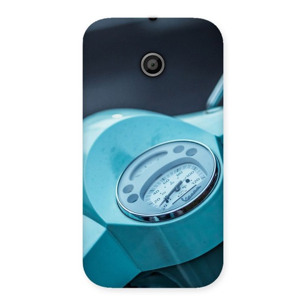 Scooter Meter Back Case for Moto E