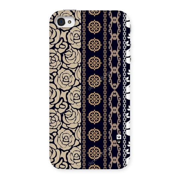 Seamless Pattern Back Case for iPhone 4 4s